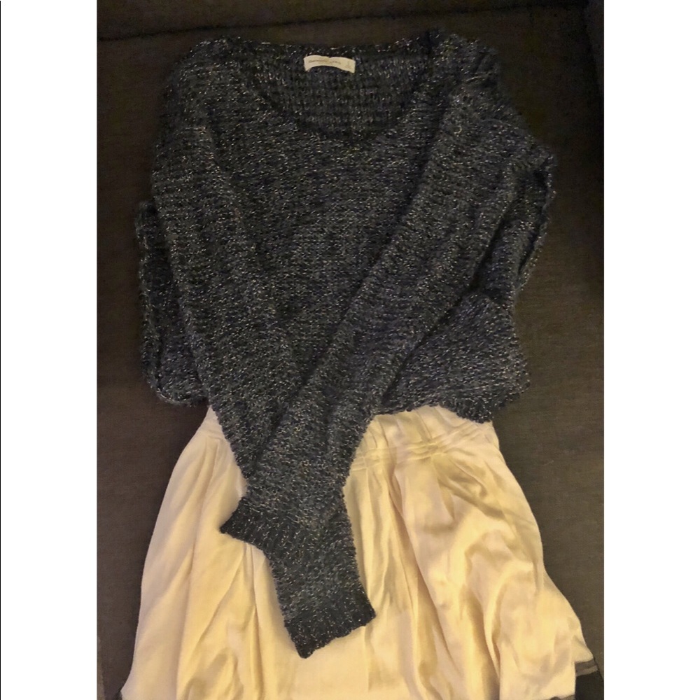 Abercrombie & Fitch navy sweater